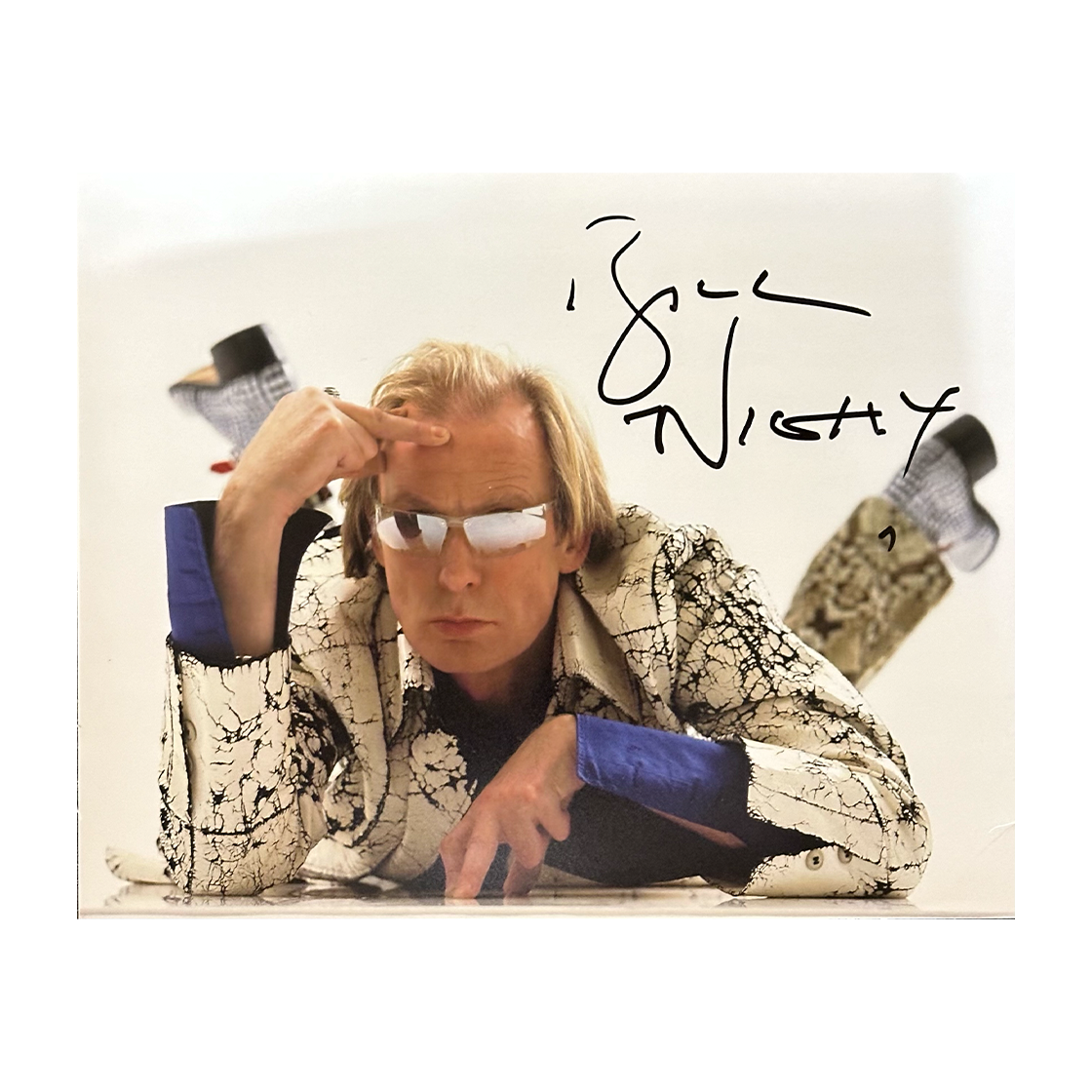 Bill Nighy Signed 10x8 Love Actually Image 1