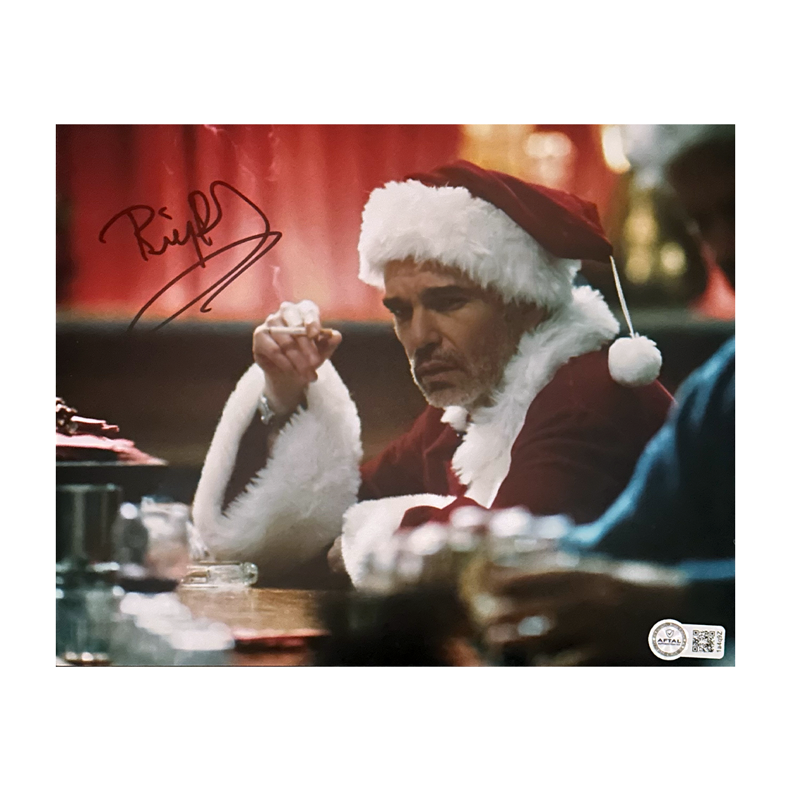 Billy Bob Thornton Signed Bad Santa 10x8 Image 2 (AFTAL Authenticated)