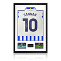 Barry Bannan Signed Sheffield Wednesday 24/25 Shirt Premium Frame