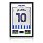 Barry Bannan Signed Sheffield Wednesday 24/25 Shirt Premium Frame