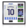 Barry Bannan Signed Sheffield Wednesday 24/25 Shirt Elite Frame