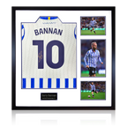 Barry Bannan Signed Sheffield Wednesday 24/25 Shirt Elite Frame