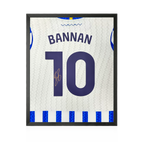 Barry Bannan Signed Sheffield Wednesday 24/25 Shirt Compact Frame