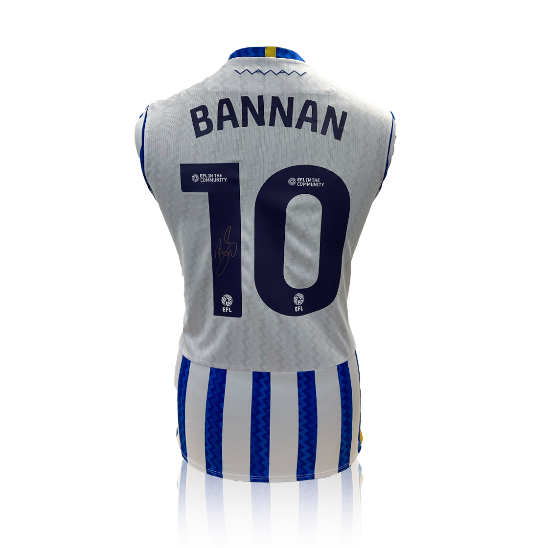 Barry Bannan Signed Sheffield Wednesday 24/25 Shirt