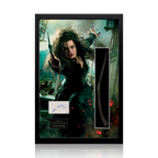 Helena Bonham Carter Signed Bellatrix Lestrange Wand Iconic Frame (ACOA)