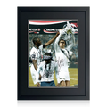 Dimitar Berbatov, Ledley King & Pascal Chimbonda Signed Tottenham Hotspur Image Compact Frame