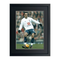 Dimitar Berbatov Signed Tottenham Hotspur Image Deluxe Mount Frame