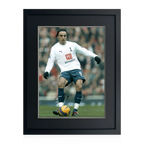 Dimitar Berbatov Signed Tottenham Hotspur Image Deluxe Mount Frame