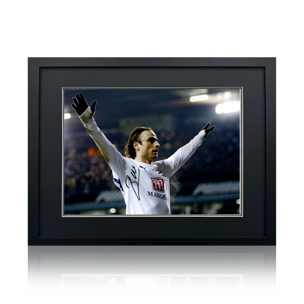 Dimitar Berbatov Signed Tottenham Hotspur Image Compact Frame