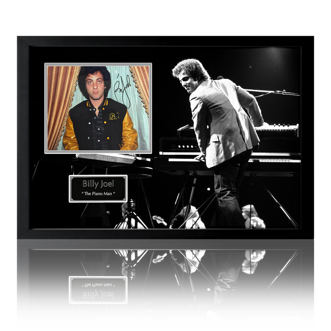 Billy Joel Signed Image Iconic Frame