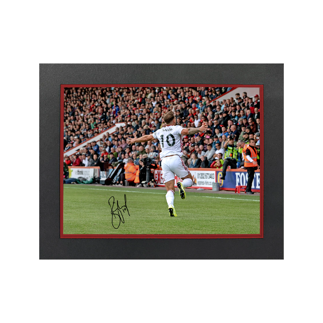 Billy Sharp Signed Sheffield United 16x12 Image Deluxe Mount – The Fan ...