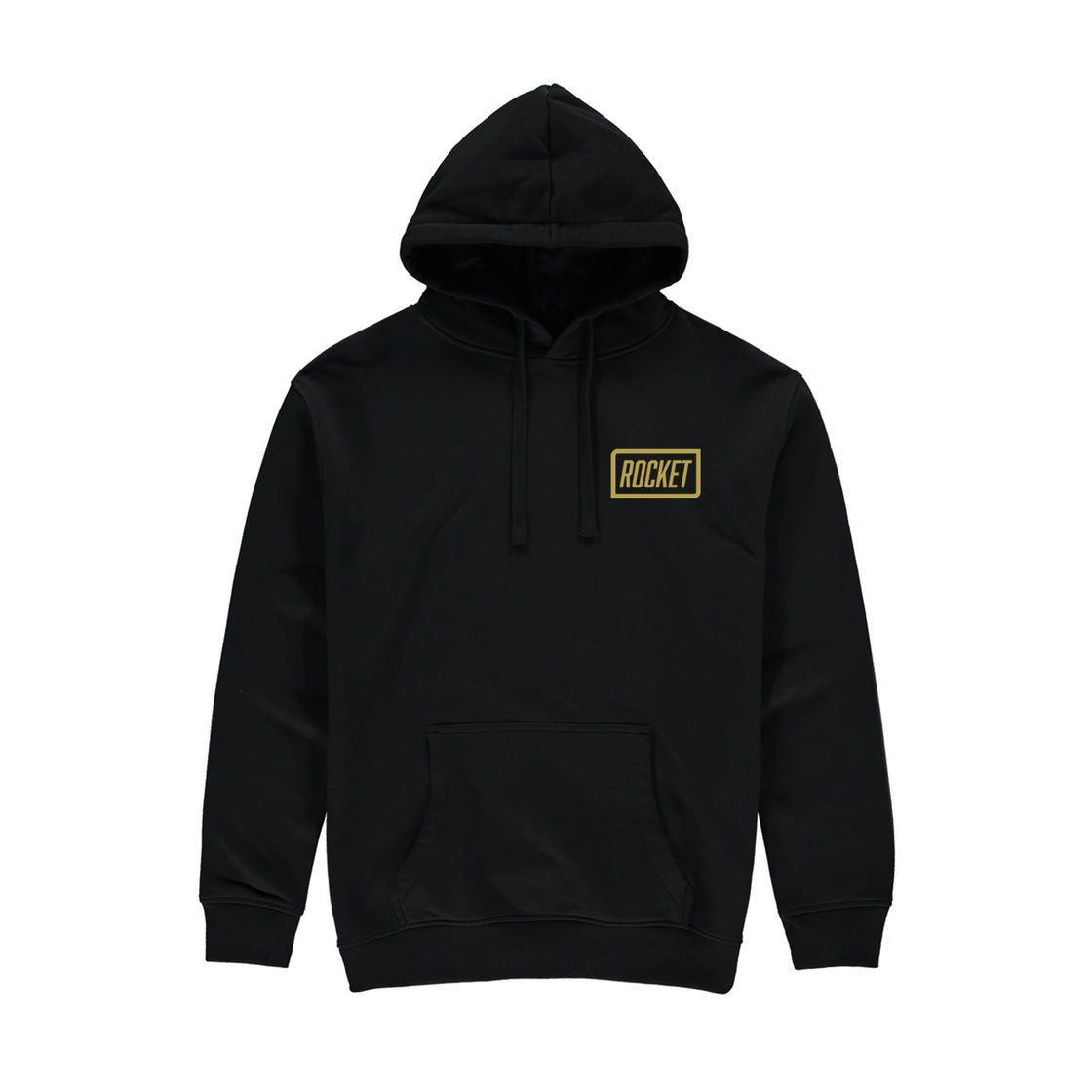 Rocket Hoodie - Black/Gold