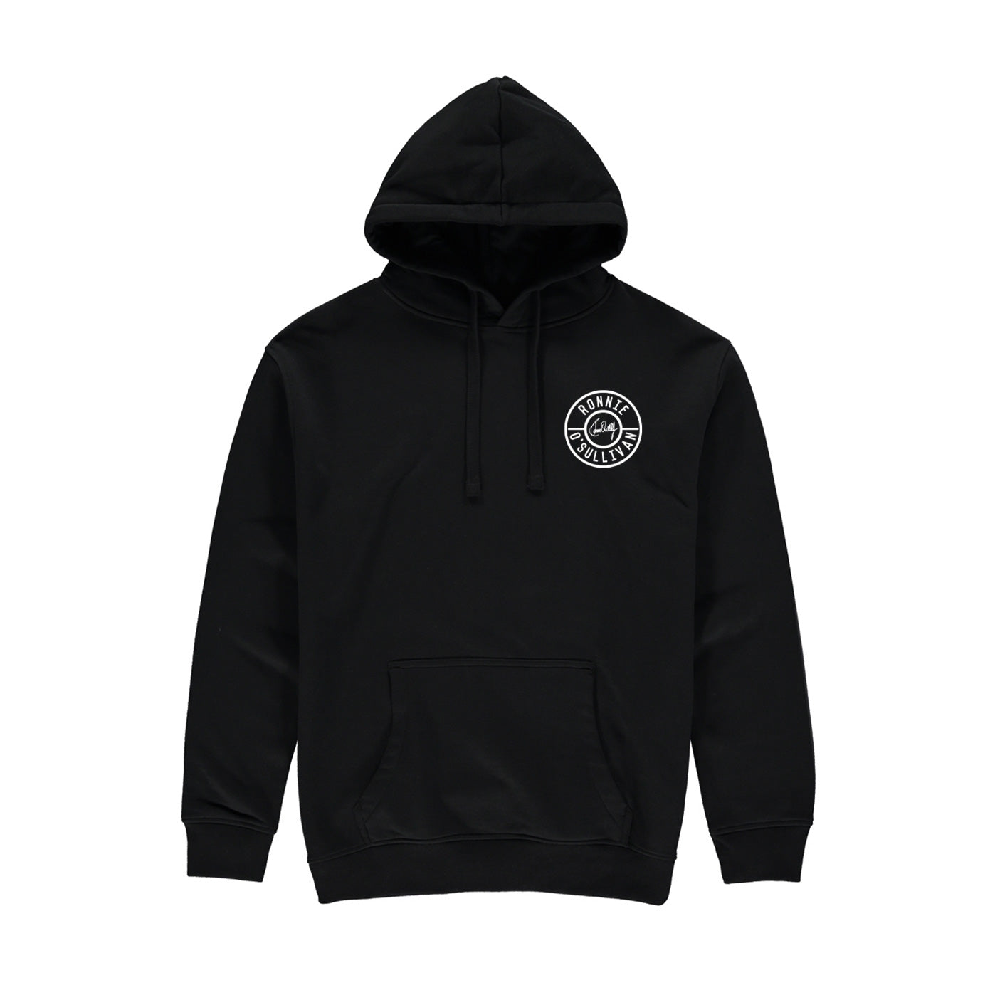 Retro Pocket Hoodie - Black/White