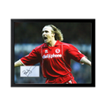 Boudewijn Zenden Signed Middlebrough Cut Deluxe Mount Frame