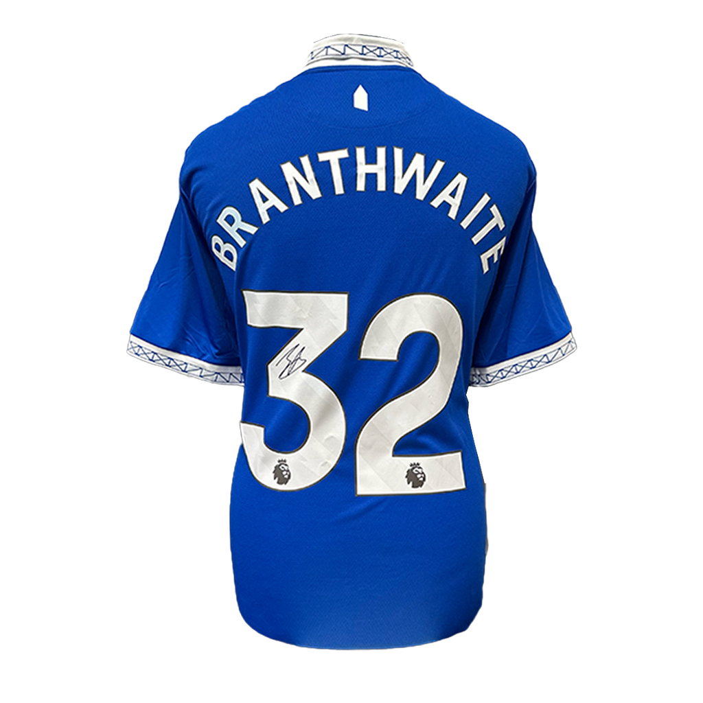 Jarrad Branthwaite Signed Everton Shirt 1 The Fan Cave Memorabilia