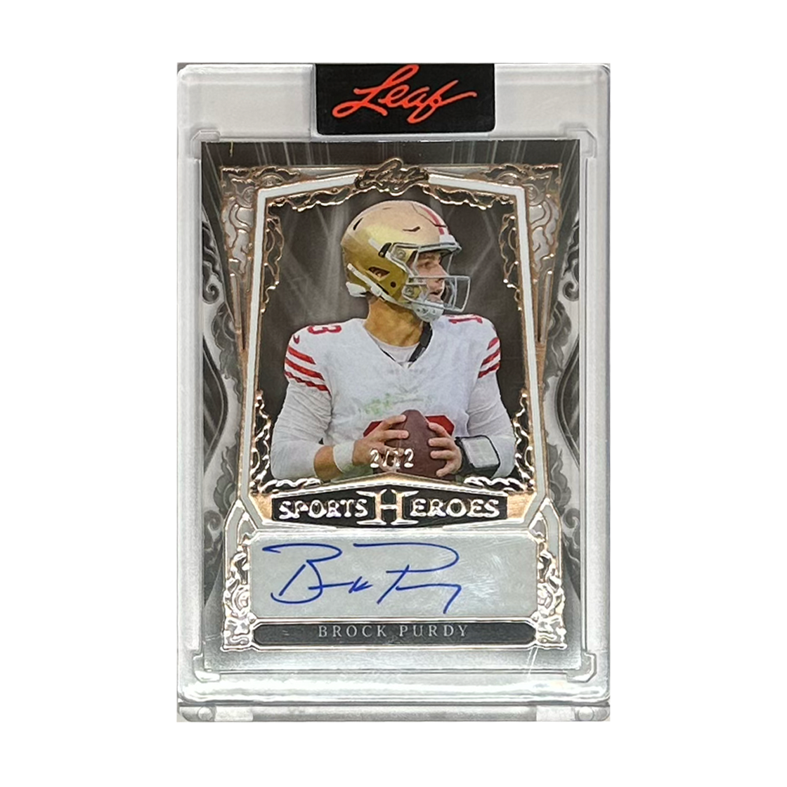 Leaf Sports Heroes Brock Purdy 2/12