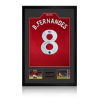 Bruno Fernandes Signed Manchester United Shirt Premium Frame (ACG Cert)