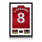 Bruno Fernandes Signed Manchester United Shirt Premium Frame (ACG Cert)