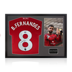 Bruno Fernandes Signed Manchester United Shirt Classic Frame (ACG Cert)
