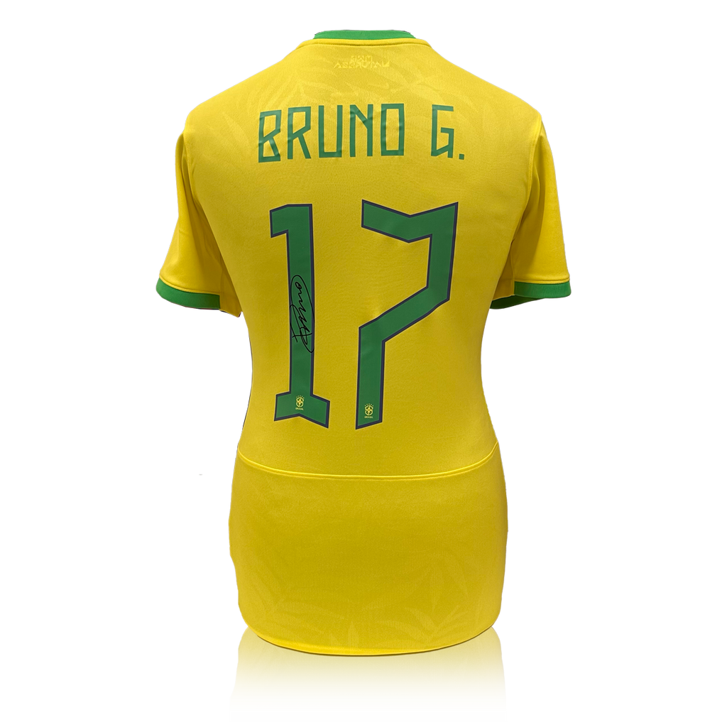 Weekly Auction: Bruno Guimarães Signed Brazil Shirt