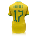 Weekly Auction: Bruno Guimarães Signed Brazil Shirt