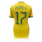 Weekly Auction: Bruno Guimarães Signed Brazil Shirt