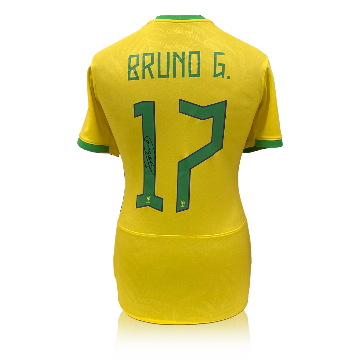 Weekly Auction: Bruno Guimarães Signed Brazil Shirt