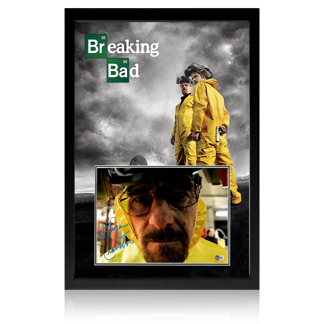 Bryan Cranston Signed Breaking Bad Image Premium Frame (Beckett)