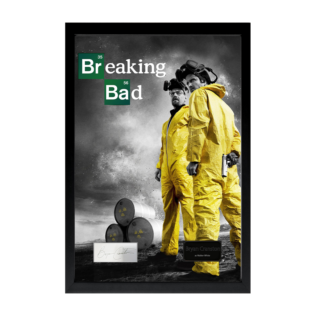 Bryan Cranston Signed Breaking Bad Cut Iconic Frame (ACG Cert)