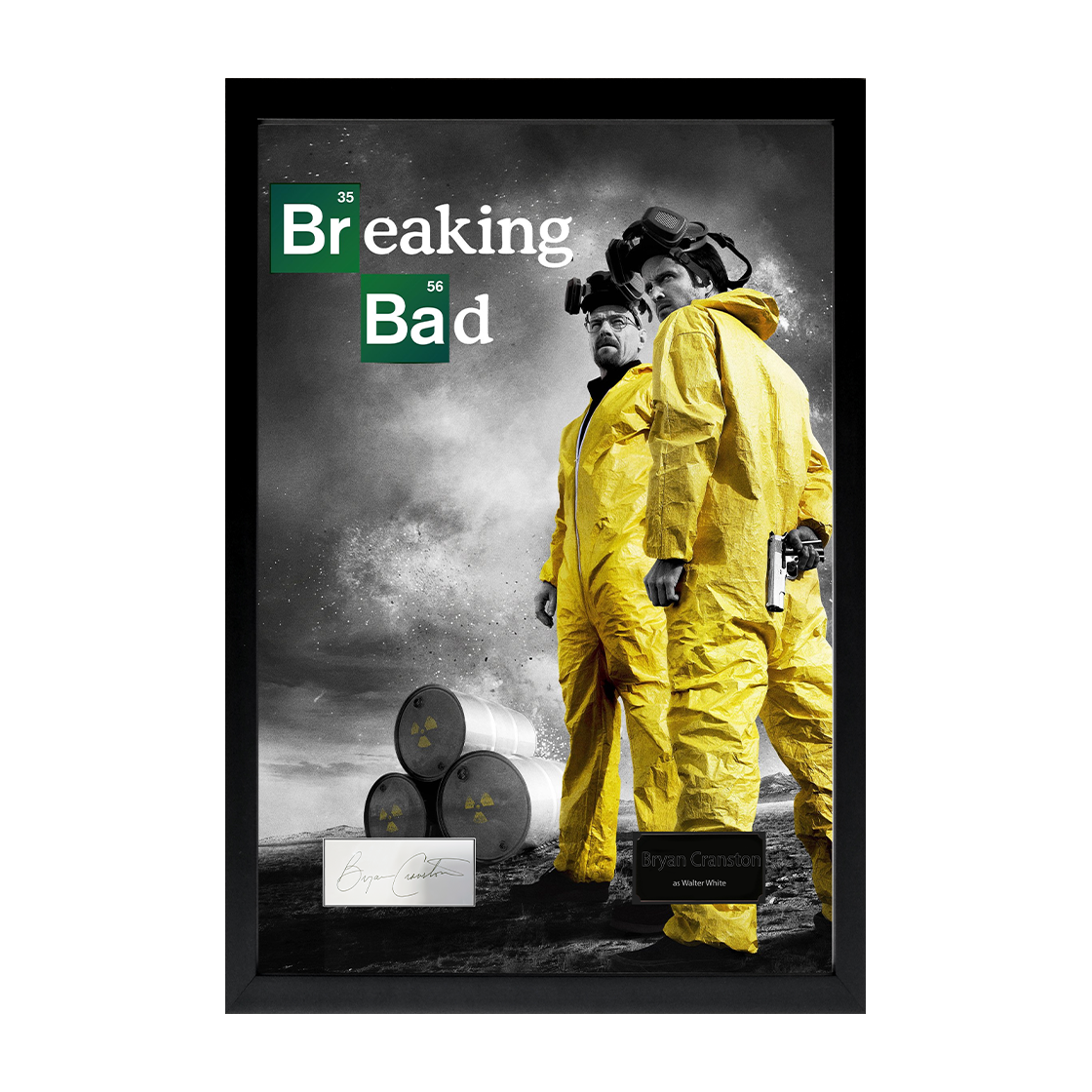 Bryan Cranston Signed Breaking Bad Cut Iconic Frame (ACG Cert)