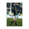 Bryan Habana Signed 12x8 Image
