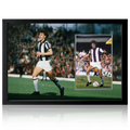 Bryan Robson Signed West Bromwich Albion 12x8 Image Iconic Frame