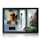 Bryce Dallas Howard Signed Jurassic World Image Iconic Frame (AFTAL Authentication)