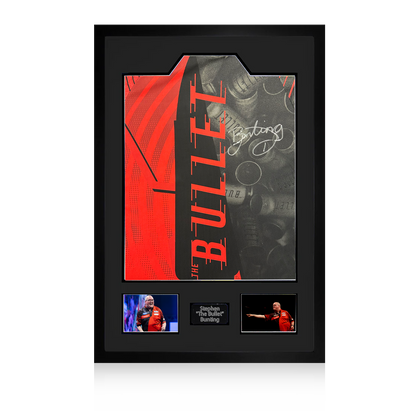 Stephen Bunting Signed 2025 Shirt Premium Frame