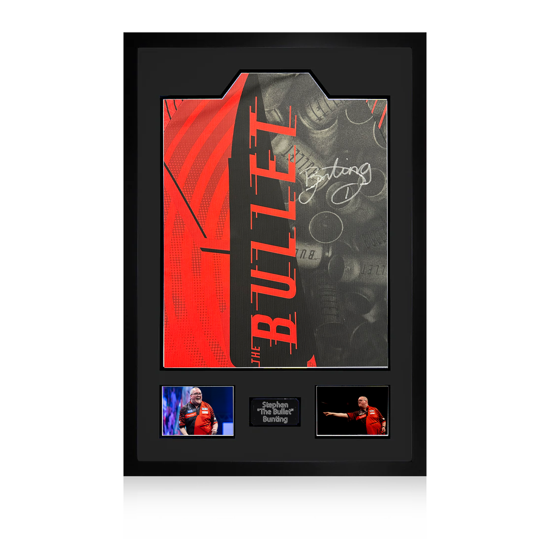 Stephen Bunting Signed 2025 Shirt Premium Frame