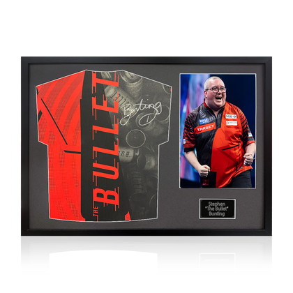 Stephen Bunting Signed 2025 Shirt Classic Frame