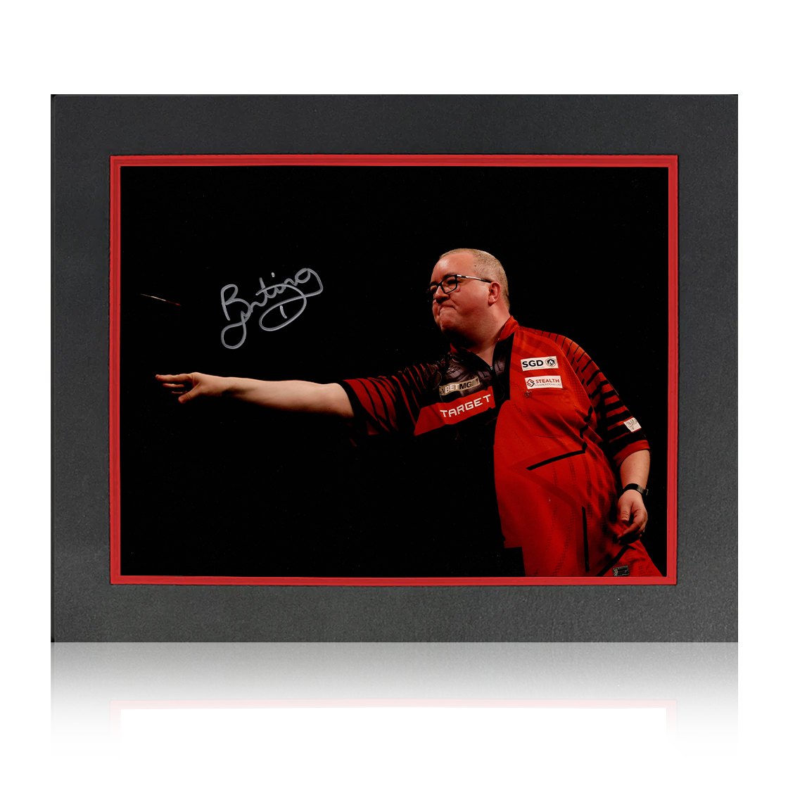Stephen Bunting Signed Image Deluxe Mount – The Fan Cave Memorabilia