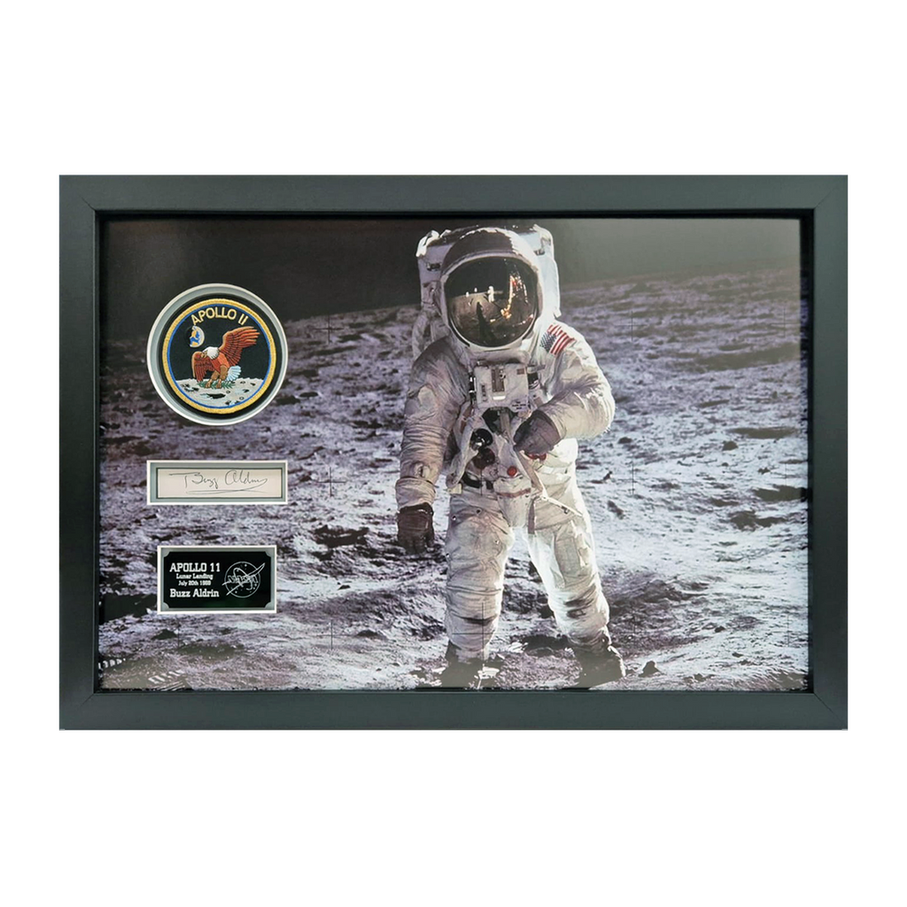 Buzz Aldrin Signed Apollo 11 Iconic Frame