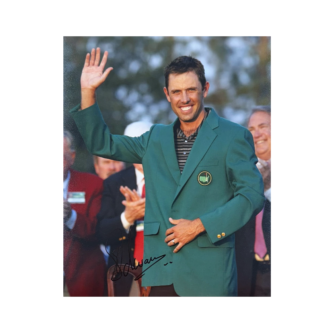Charl Schwartzel Signed 10x8 Photo