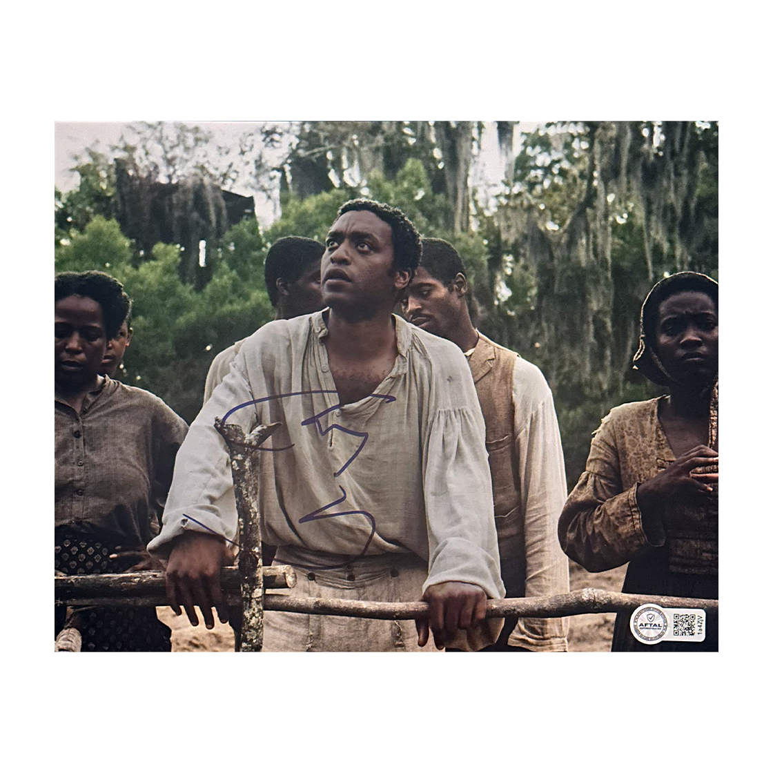 Chiwetel Ejiofor Signed 12 Years a Slave 10x8 Image (AFTAL Authenticated)