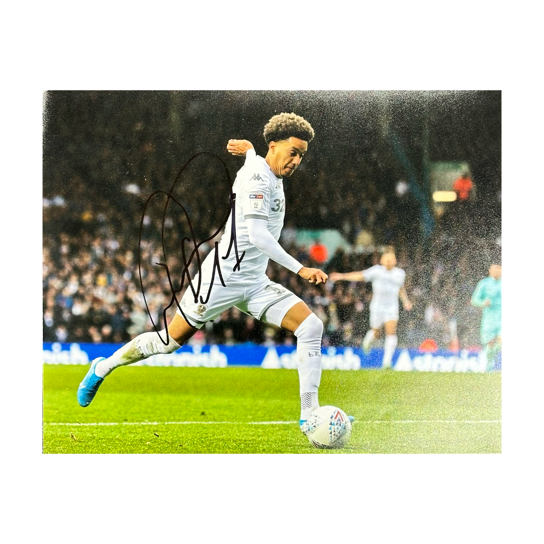 Helder Costa Signed Leeds United 10x8 Image