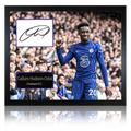 Callum Hudson-Odoi Signed Chelsea Cut Deluxe Mount Frame