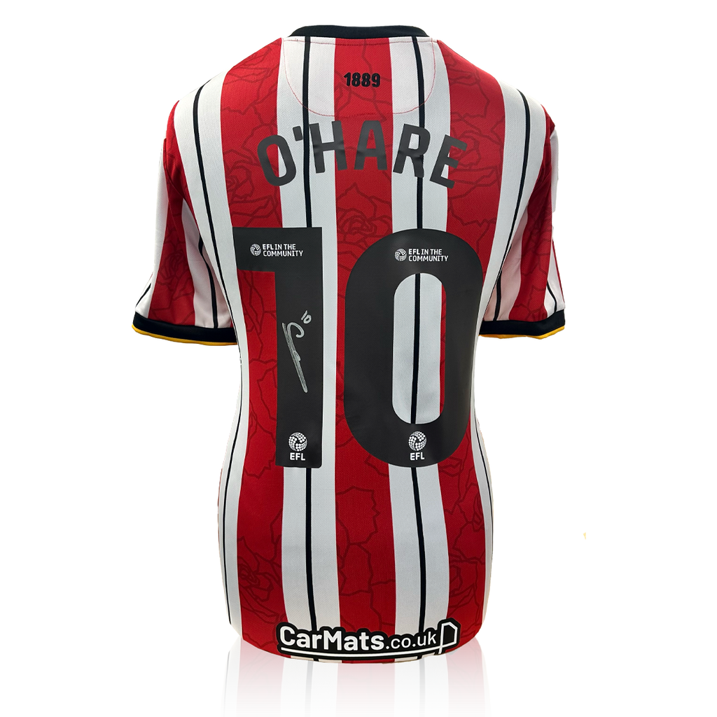 Callum O'Hare Signed Sheffield United 24/25 Shirt