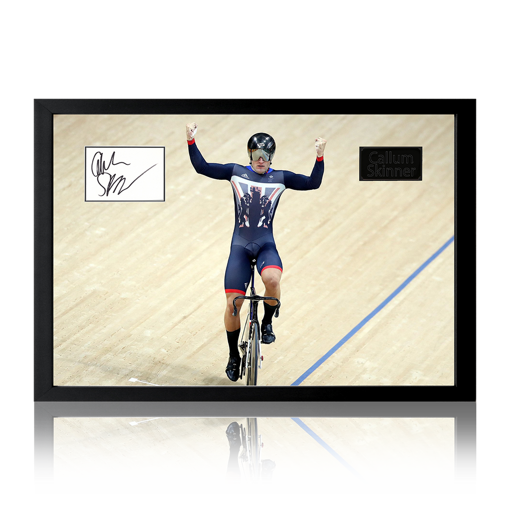 Callum Skinner Signed Olympics Cut Iconic Frame