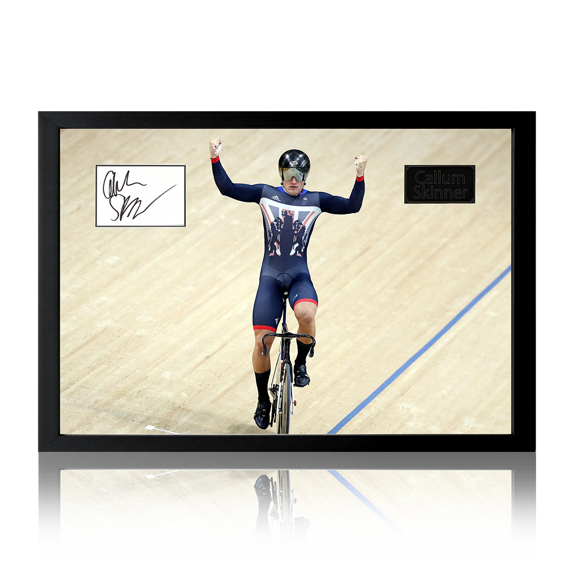 Callum Skinner Signed Olympics Cut Iconic Frame