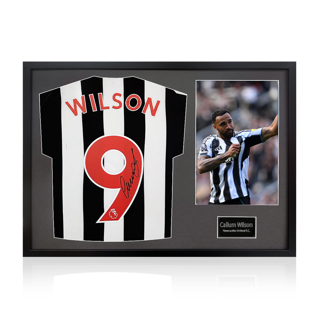 Callum Wilson Signed Newcastle United 22-23 Shirt Classic Frame