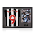 Callum Wilson Signed Newcastle United 22-23 Shirt Classic Frame