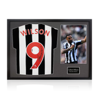 Callum Wilson Signed Newcastle United 22-23 Shirt Classic Frame