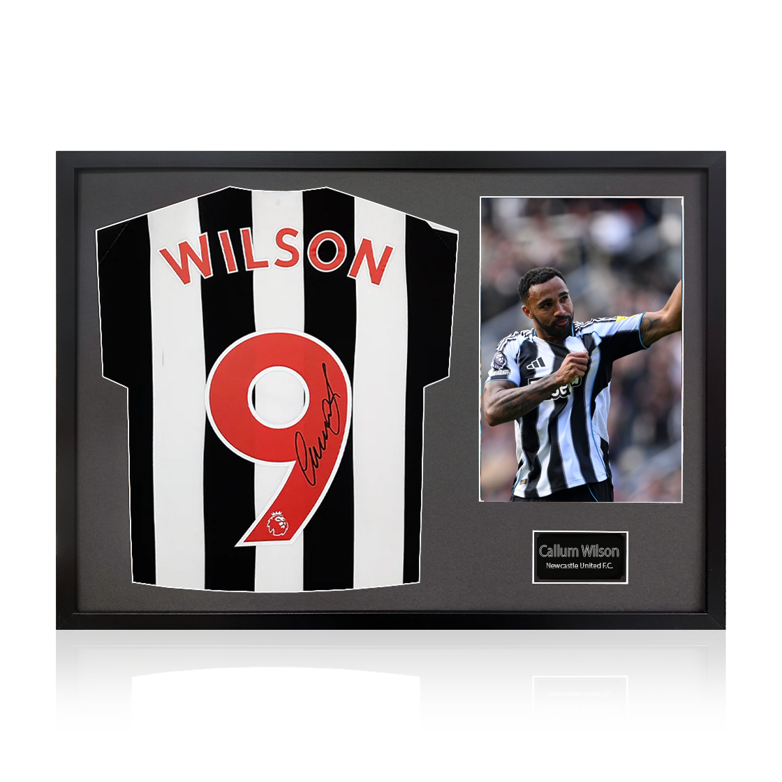 Callum Wilson Signed Newcastle United 22-23 Shirt Classic Frame