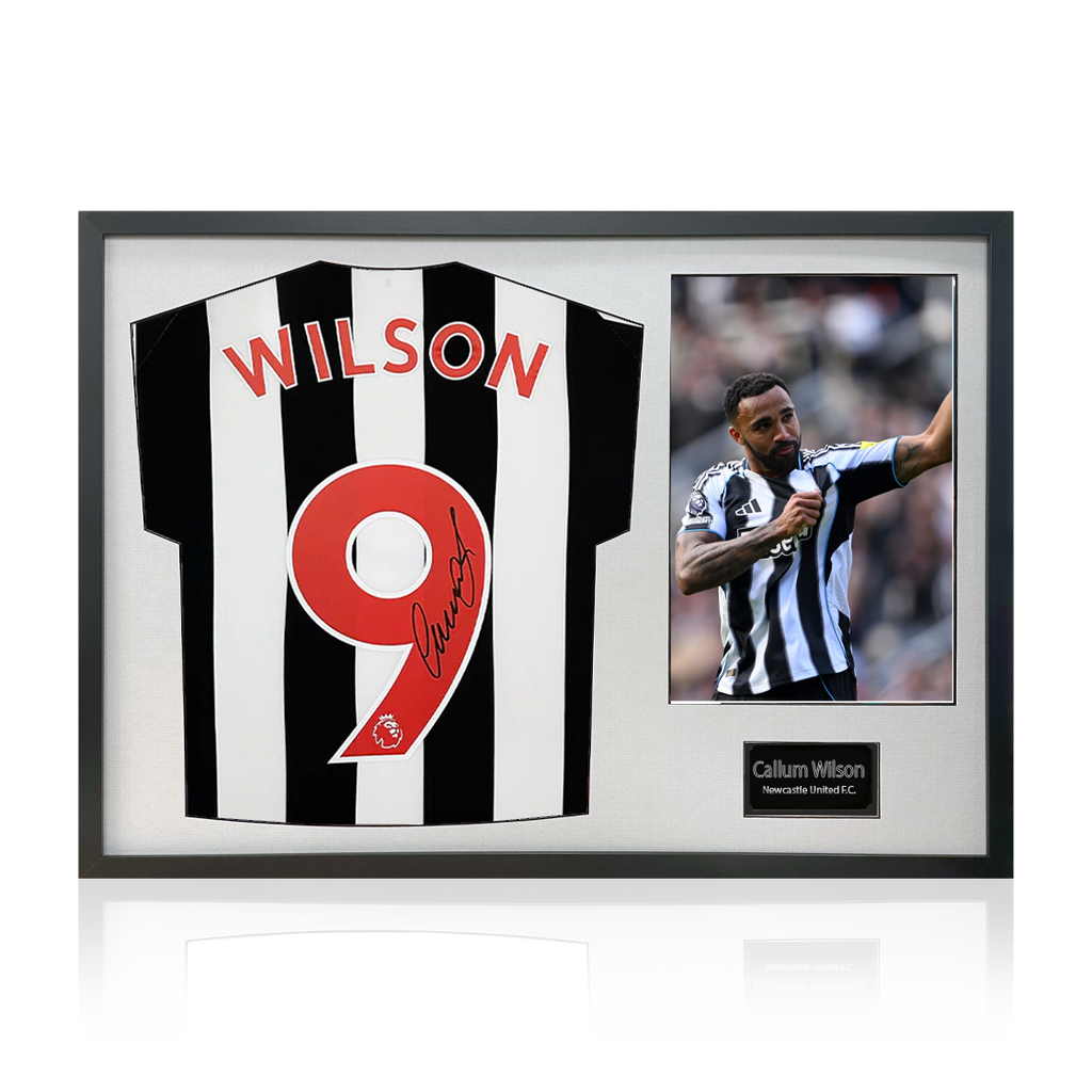 Callum Wilson Signed Newcastle United 22-23 Shirt Classic Frame